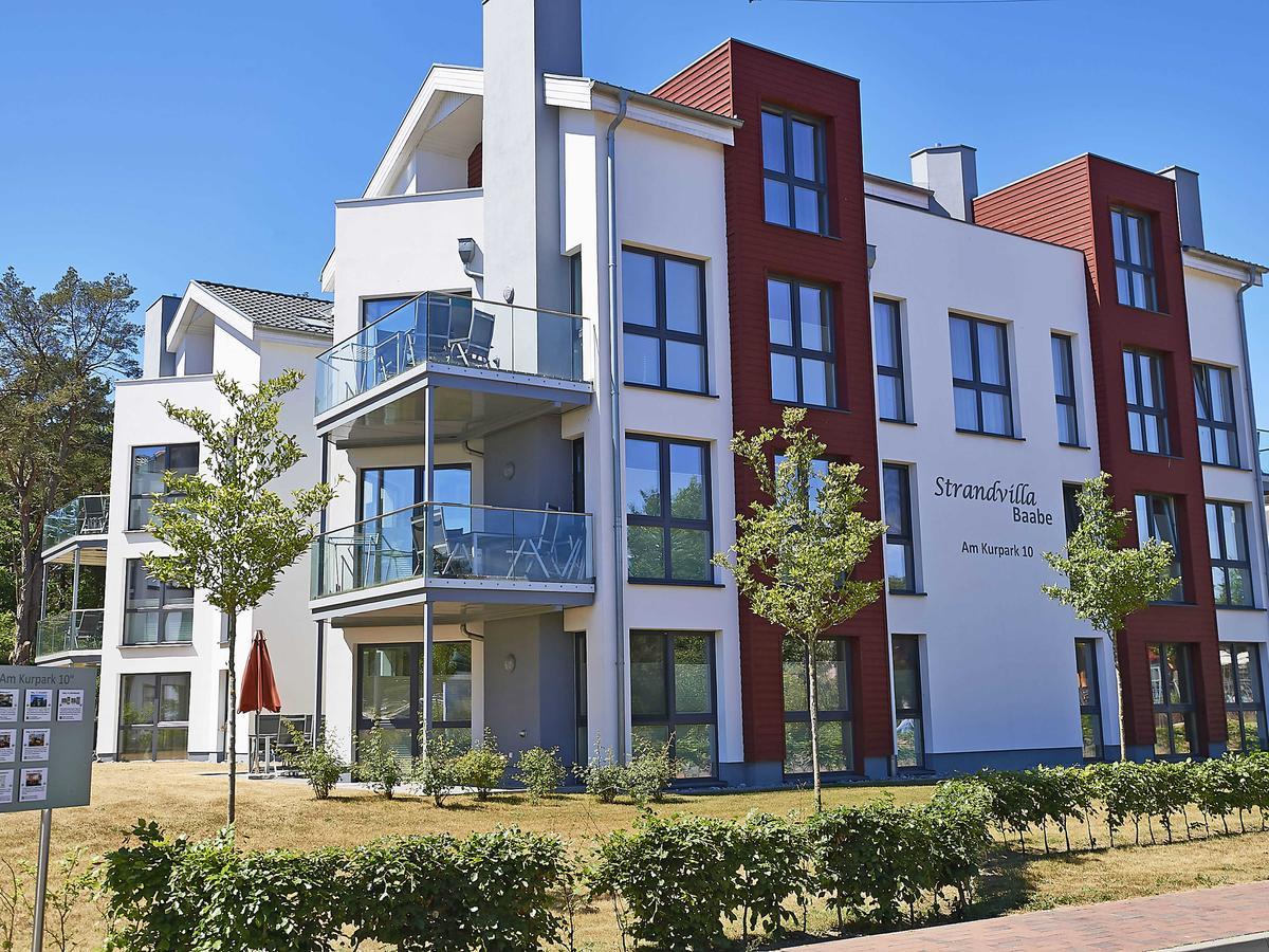 Strandvilla Baabe - Wg 12 Mit Meerblick, Kamin, Sauna, Whirlpool Esterno foto
