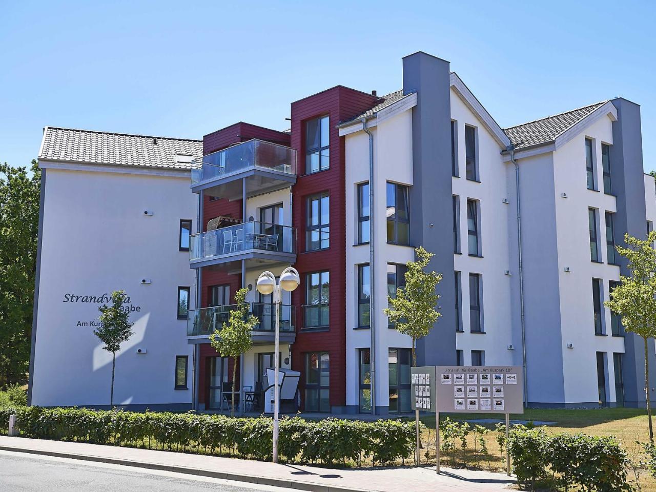 Strandvilla Baabe - Wg 12 Mit Meerblick, Kamin, Sauna, Whirlpool Esterno foto